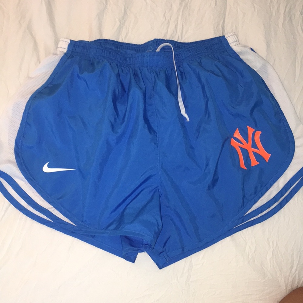 Nike Running shorts with Yankees logo